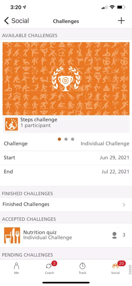Optum My Wellbeing Screenshots