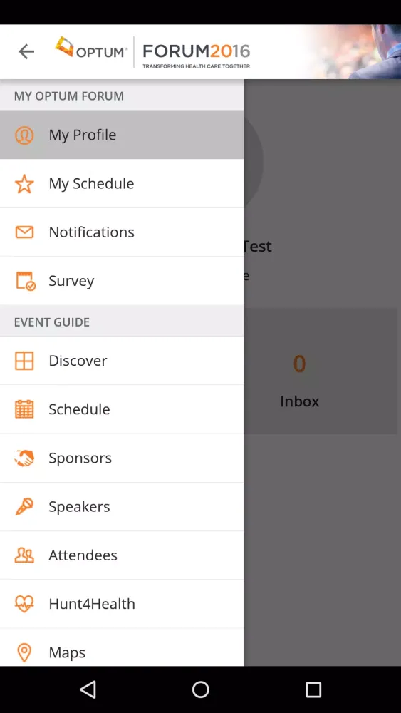 Optum Forum 2016 Screenshots