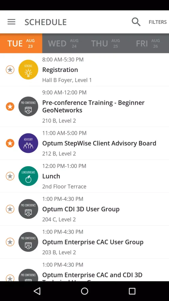 Optum Forum 2016 Screenshots