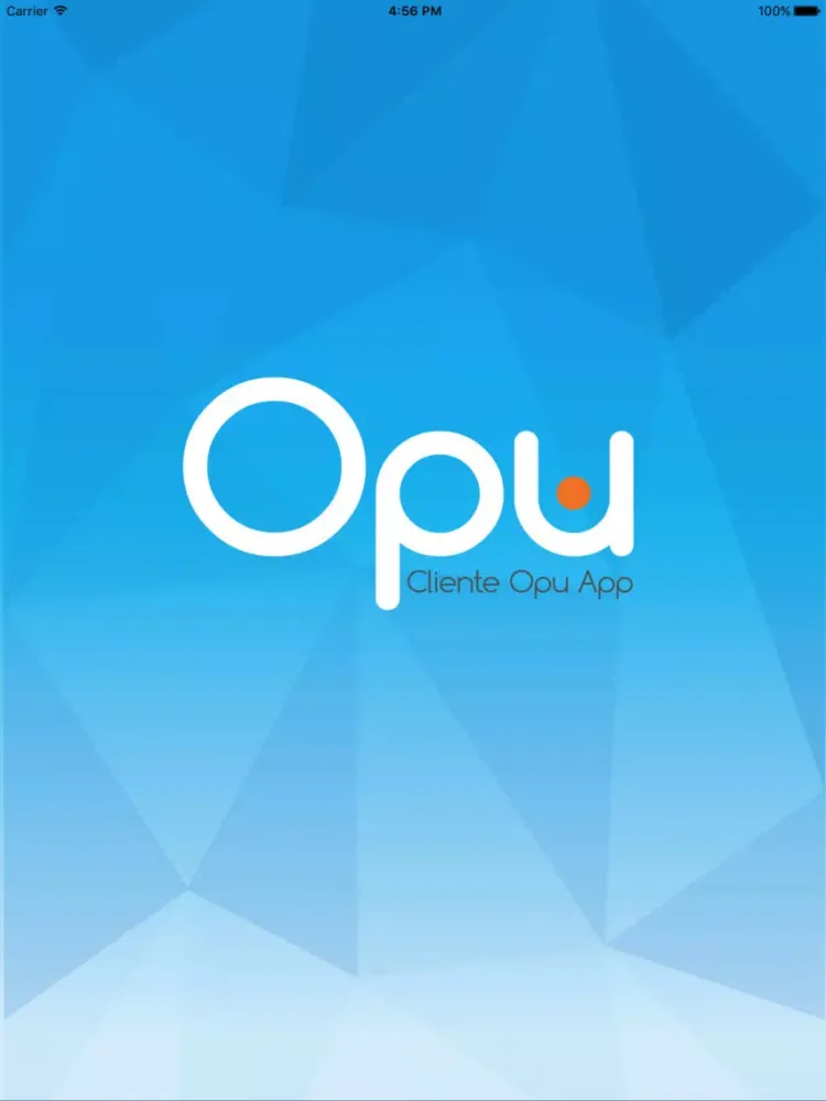 Opu Mensajeria iPad 應用截圖