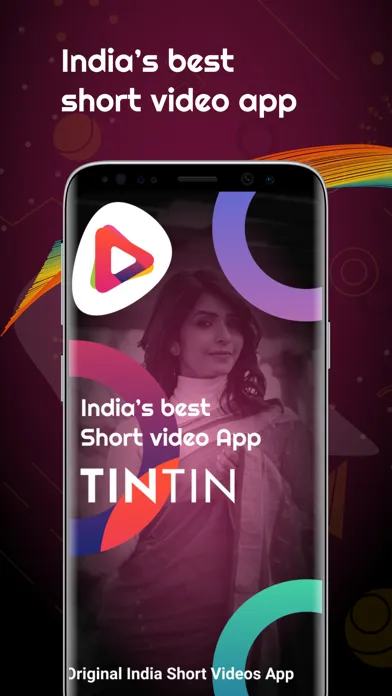Tin Tin  Short Video App स्क्रीनशॉट