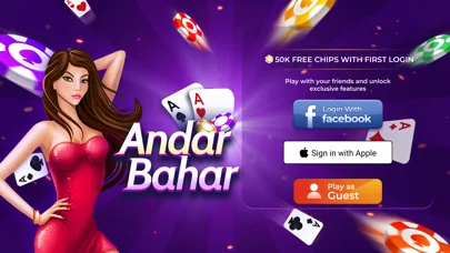 Ảnh chụp màn hình của OS Andar Bahar