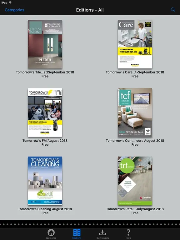 Opus – digital magazines iPad  스크린샷