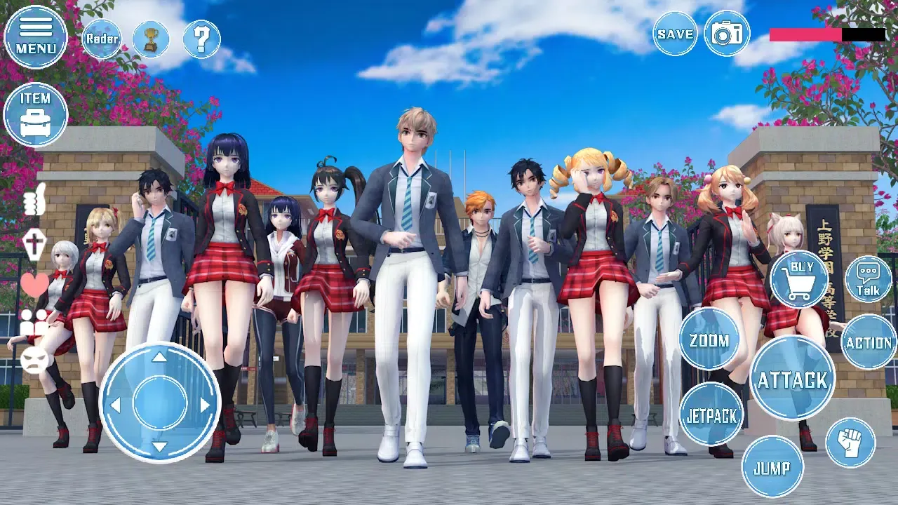 My High School Life Simulator Screenshots