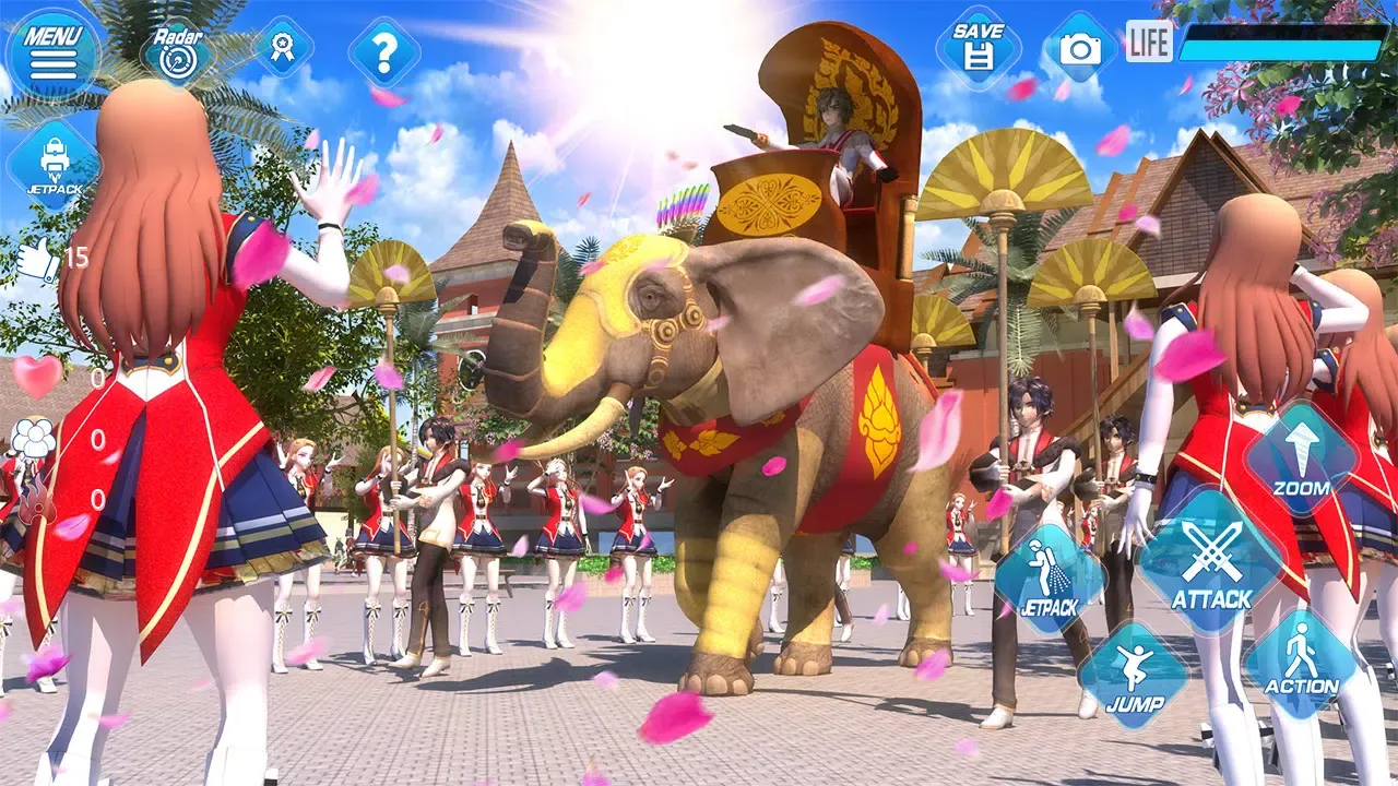 Real School Girl Simulator Screenshots