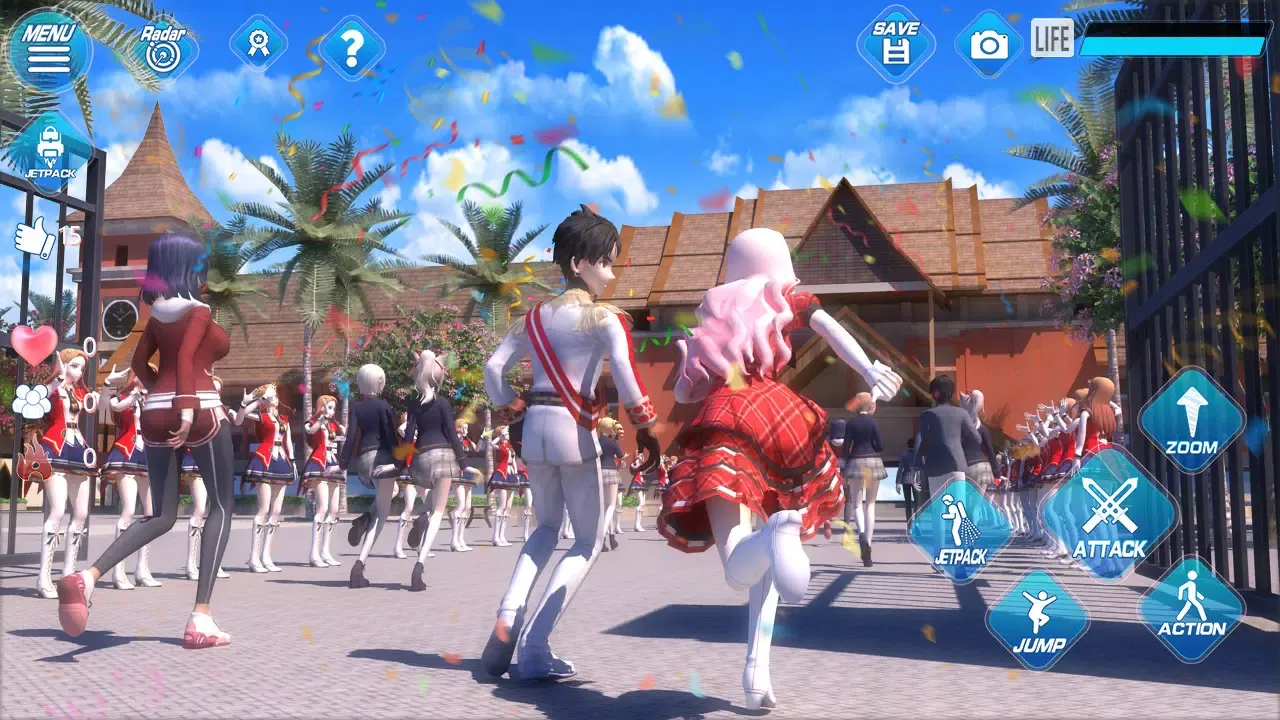 Real School Girl Simulator Screenshots