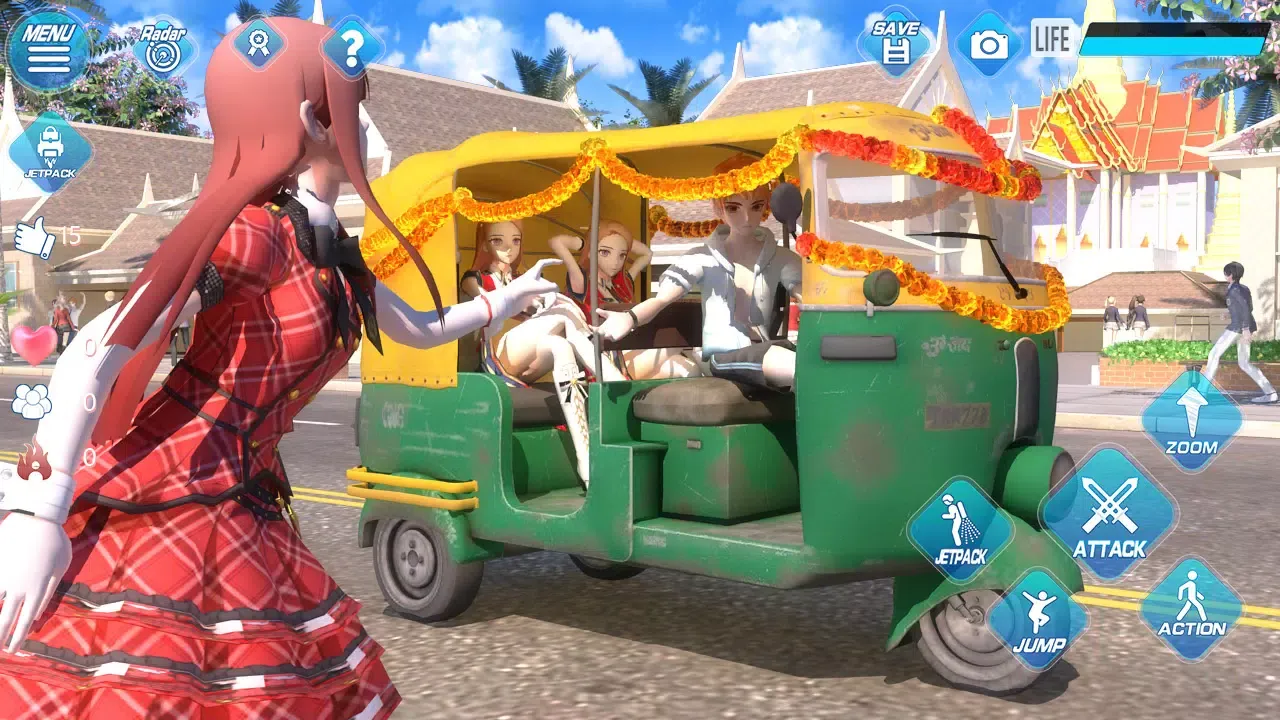 Real School Girl Simulator Screenshots
