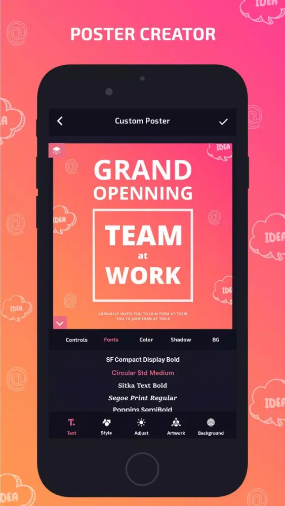 Poster Creator - Banner Maker Screenshots