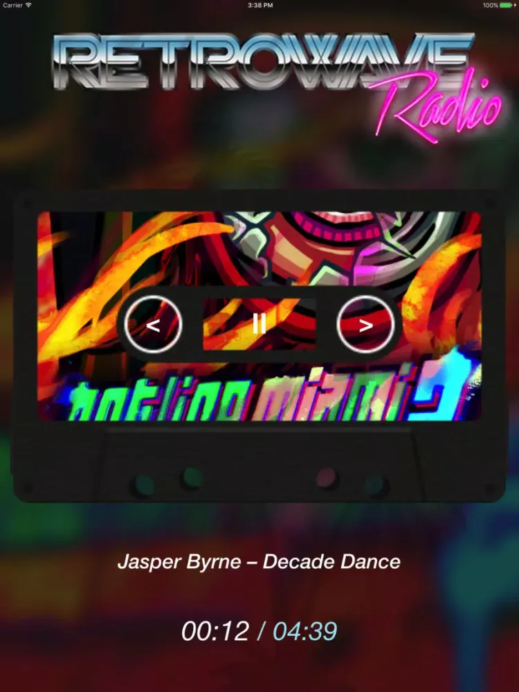Retrowave Radio iPad 应用截图