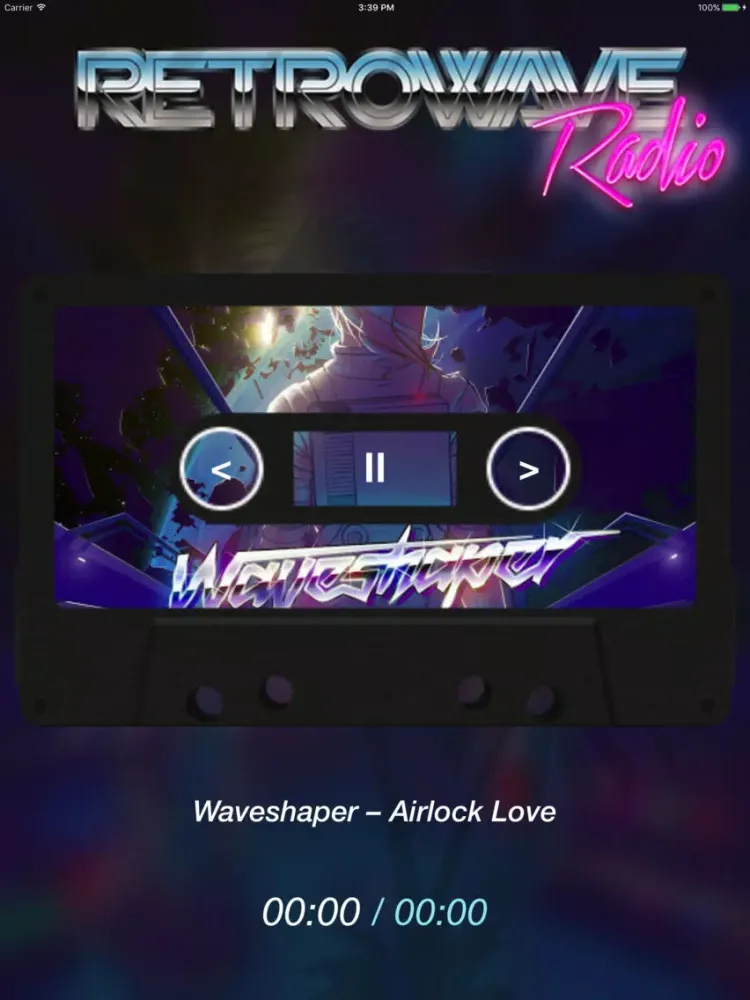 Retrowave Radio iPad 应用截图