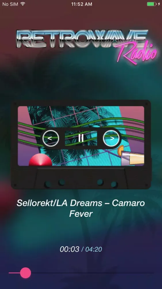 Retrowave Radio应用截图