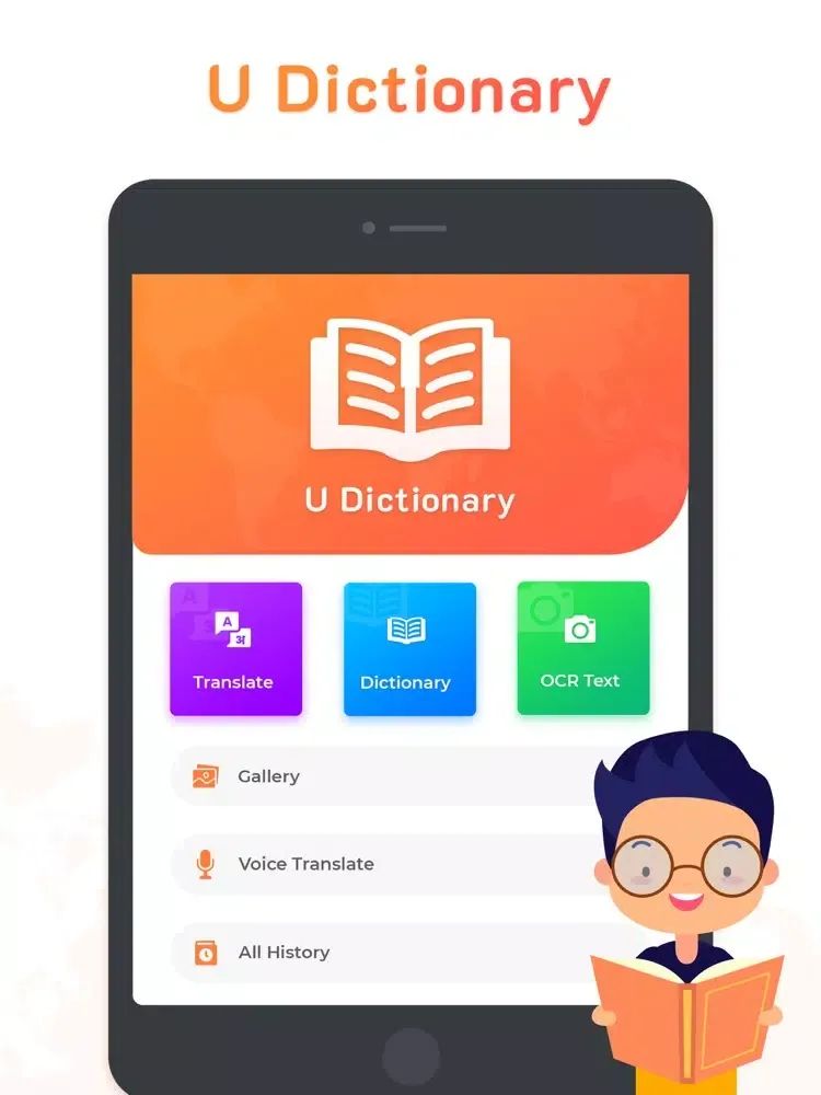U Dictionary iPad 应用截图