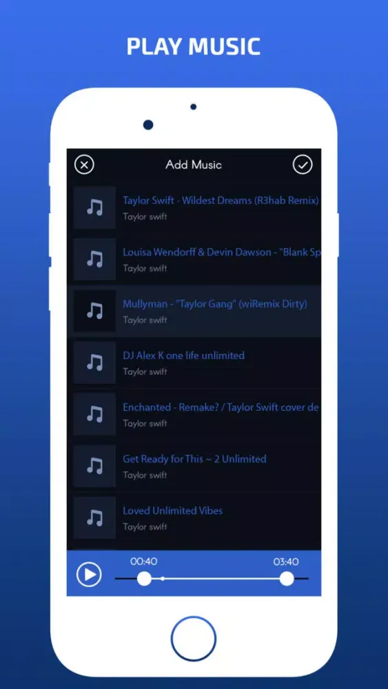 Tangkapan layar Video Editor-Movie Maker loop