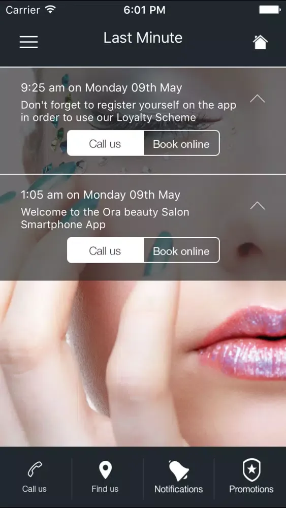Скриншоты Ora Beauty