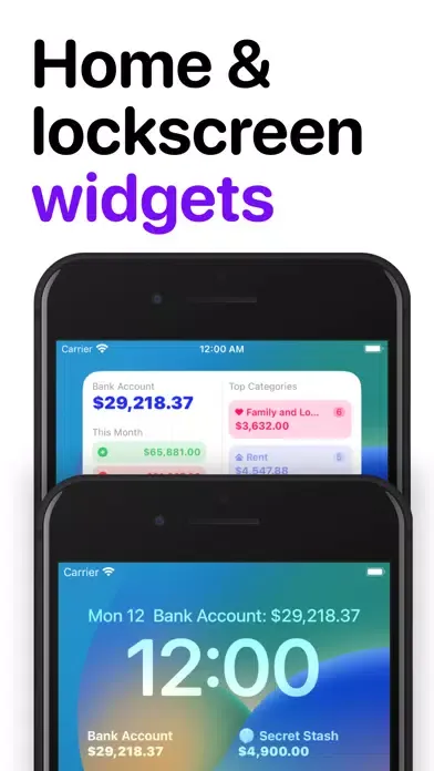 Captures d'écran de Expenses & Budgeting: Subtotal
