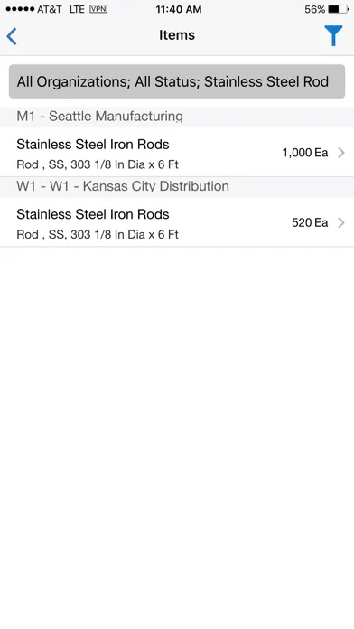 تصاویر Inventory for EBS
