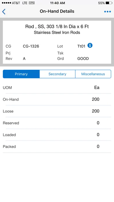 تصاویر Inventory for EBS