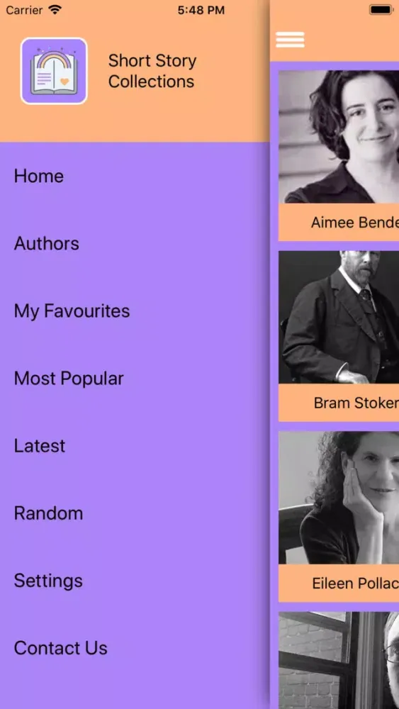 Short Story Collections سکرین شاٹس