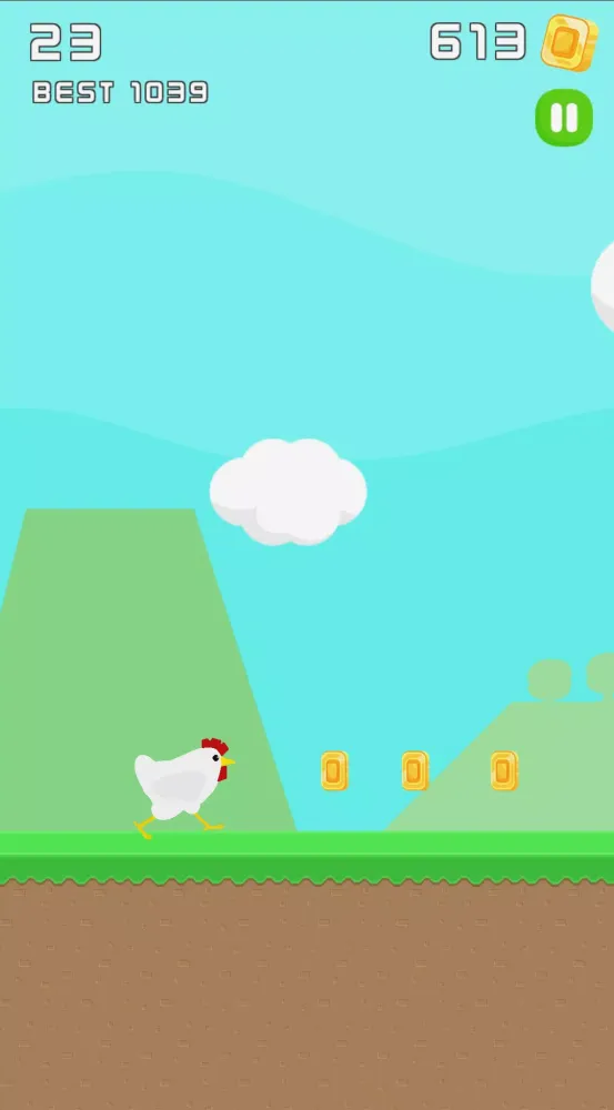 Tangkapan layar Run Chicken Run