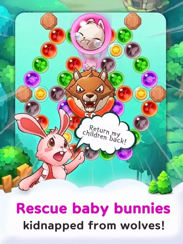 Pop Pop Bunny iPad 應用截圖
