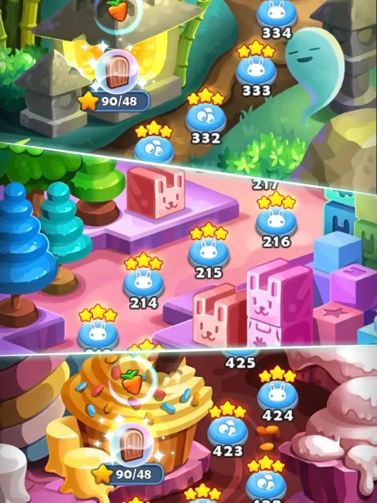 Pop Pop Bunny iPad 應用截圖