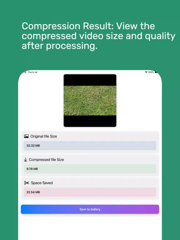 صور Shronk: Simple Compress Videos iPad 