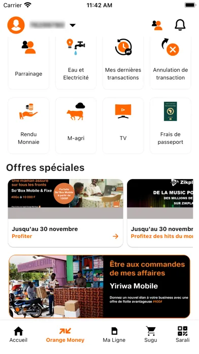 Orange Max it - Burkina Faso स्क्रीनशॉट