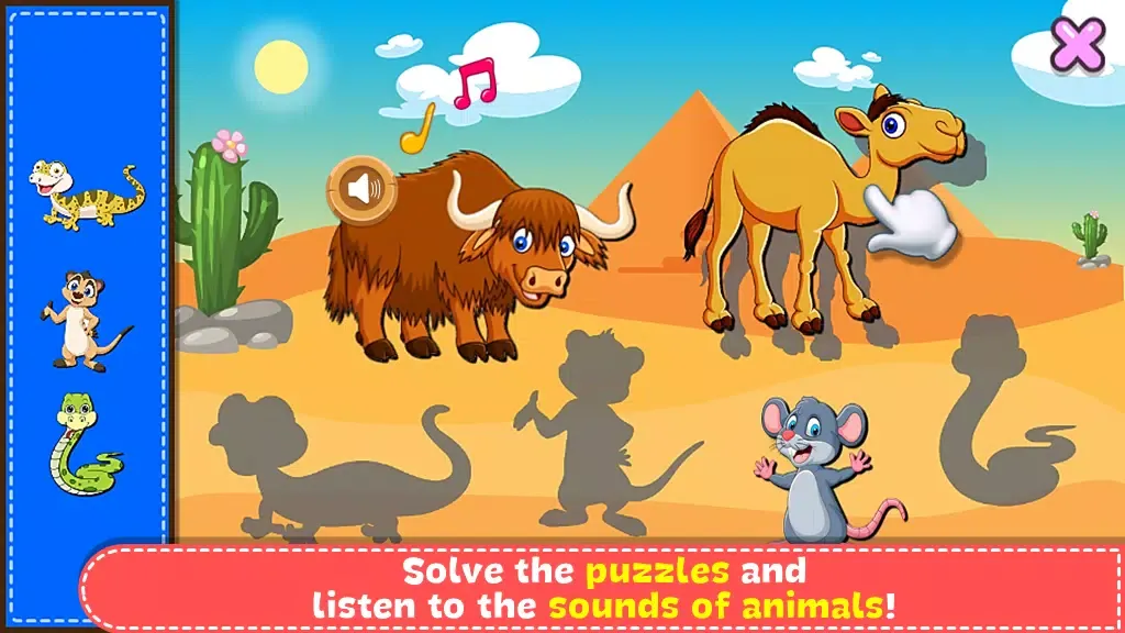 Coloring & Learn Animals स्क्रीनशॉट