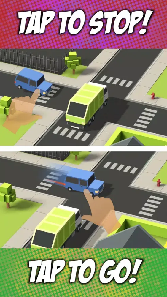 Tangkapan layar Crossy Cars!