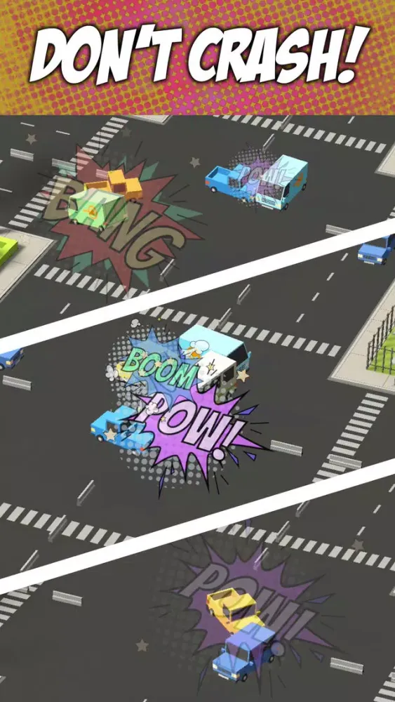 Tangkapan layar Crossy Cars!