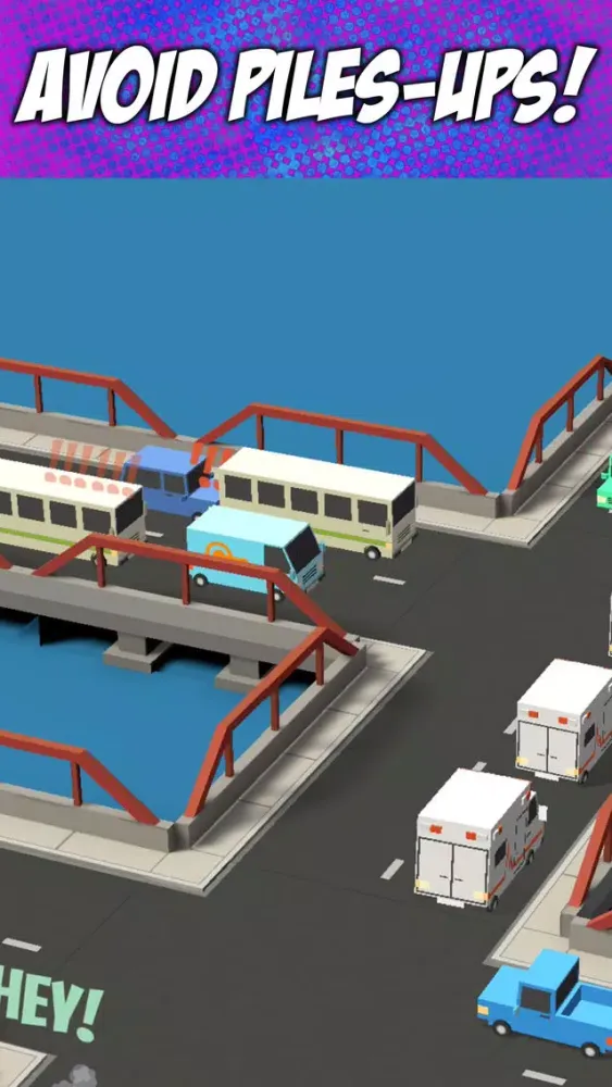 Tangkapan layar Crossy Cars!