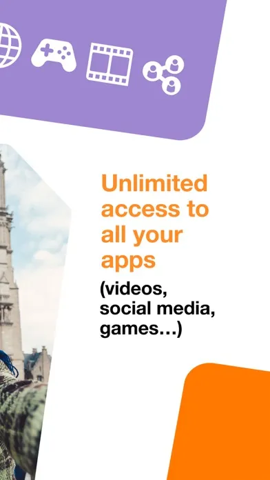 ภาพหน้าจอของ Orange Travel - World eSIMs