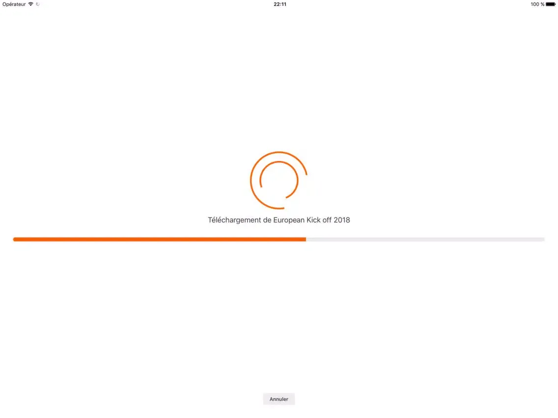 Orange Business Events iPad  স্ক্রিনশট