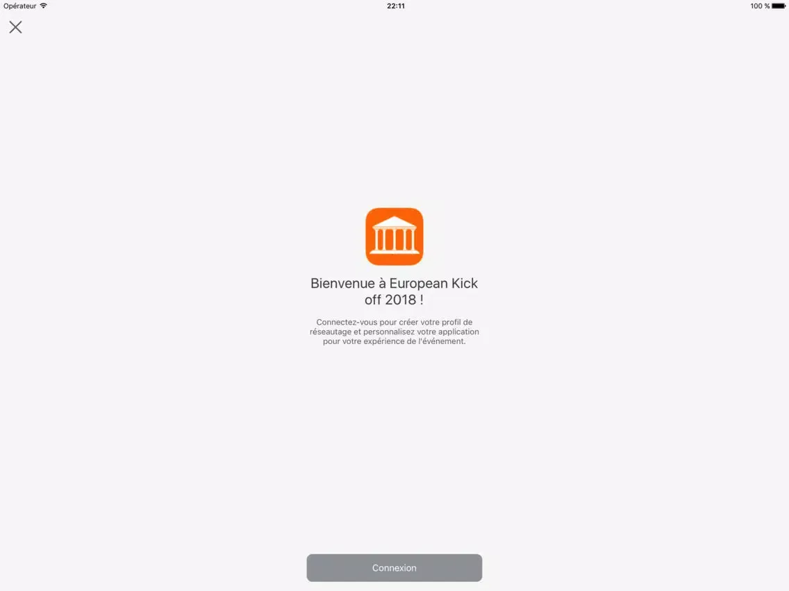 Orange Business Events iPad  স্ক্রিনশট