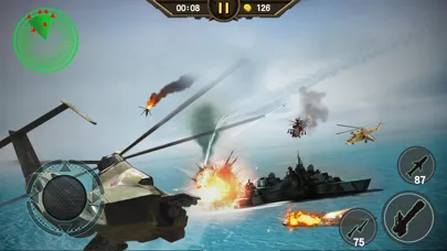 Gunship Combat: 3D Air Strike Ekran Görüntüleri