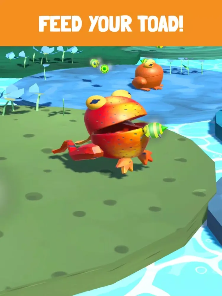 Greedy Toad! iPad  Screenshots