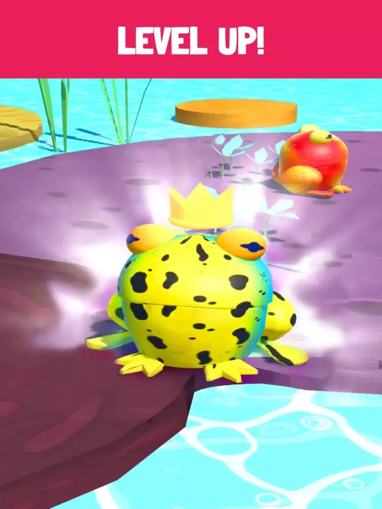 Greedy Toad! iPad  Screenshots