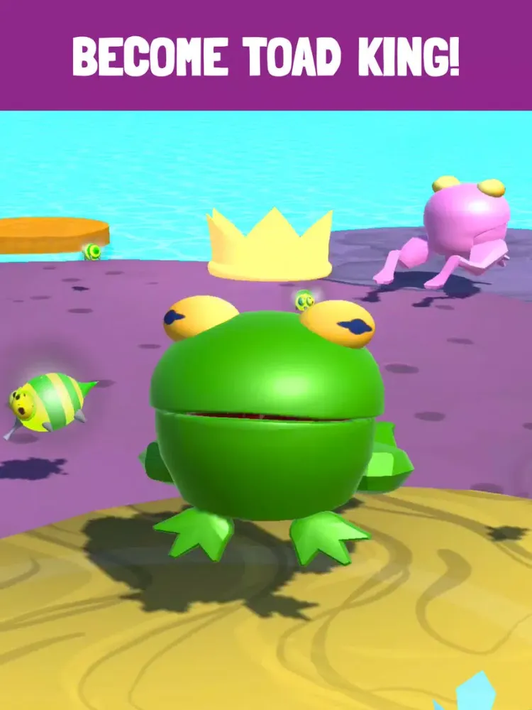 Greedy Toad! iPad  Screenshots