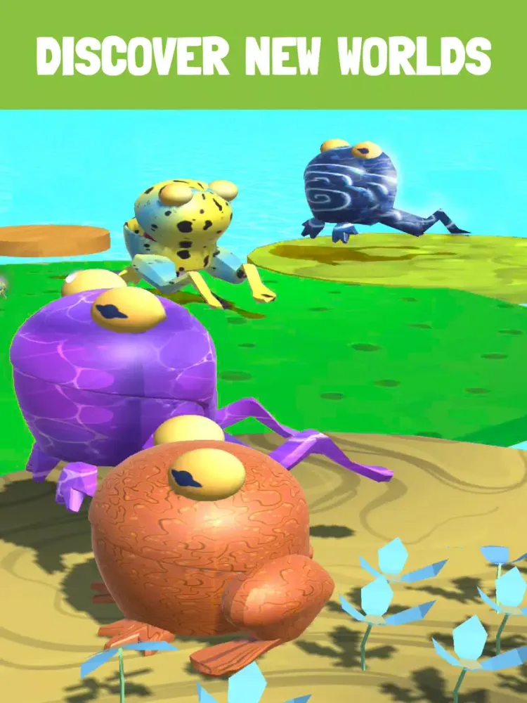 Greedy Toad! iPad  Screenshots