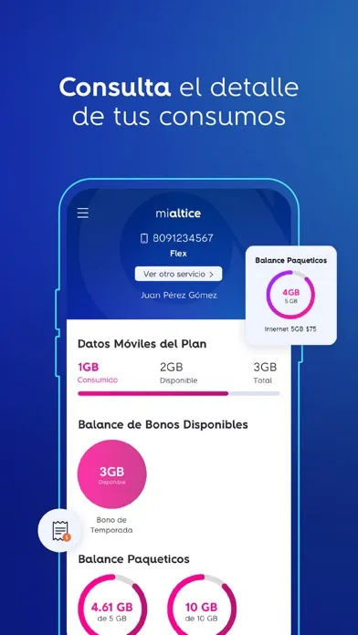 Capturas de pantalla de Mi Altice - Rep Dom