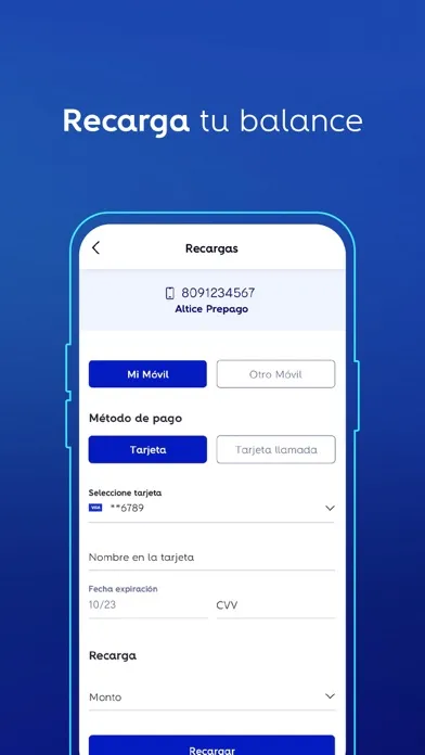 Capturas de pantalla de Mi Altice - Rep Dom