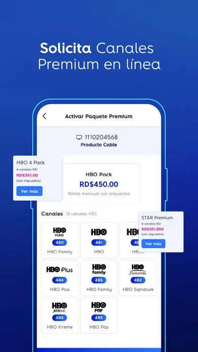 Capturas de pantalla de Mi Altice - Rep Dom