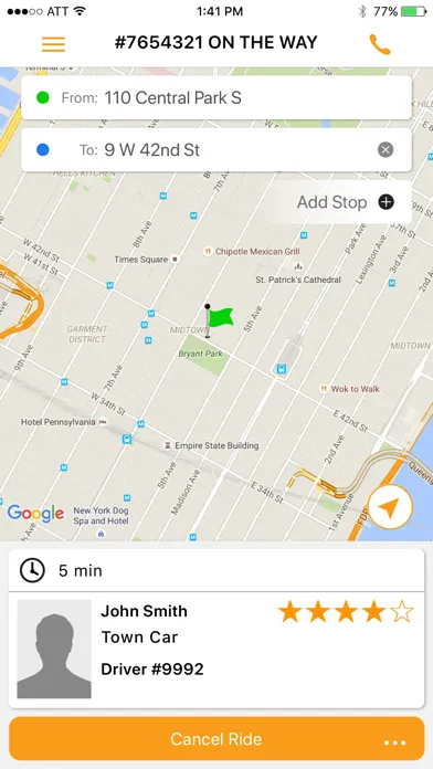 Orange Taxi Screenshots