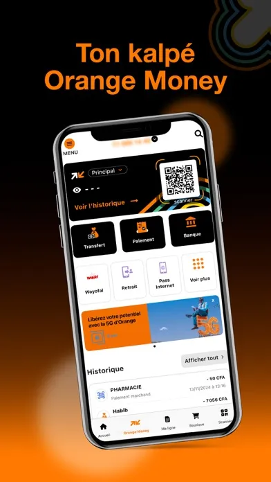 Captures d'écran de Orange Max it Sénégal