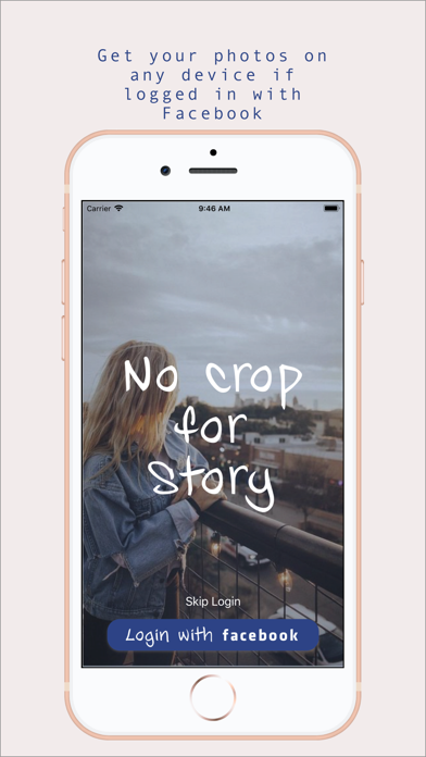 No Crop for Insta Story スクリーンショット