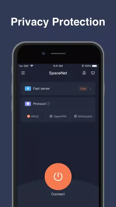 Скриншоты SpaceNet VPN - Proxy Unlimited