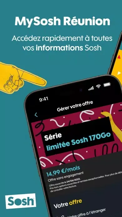 Скриншоты MySosh Réunion