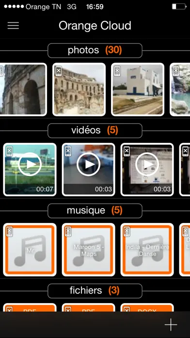 Orange Cloud سکرین شاٹس