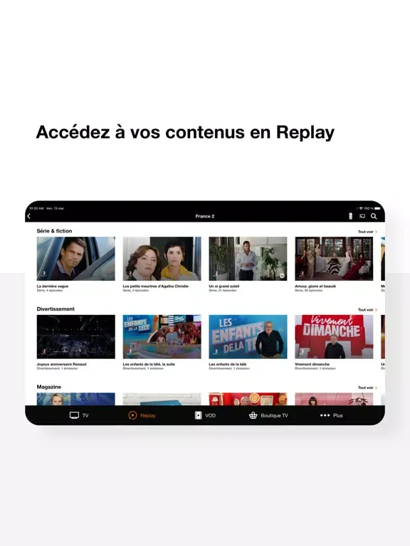 Screenshot di TV d'Orange • Direct & Replay iPad 
