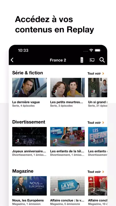 Screenshot di TV d'Orange • Direct & Replay